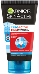 Garnier Skin Active Pure Active 3-in-1 Charcoal