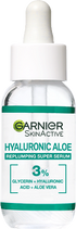 3600542469562 Garnier SkinActive Hyaluronic Aloe Replumping Serum 30ml bottle FRONT 500px