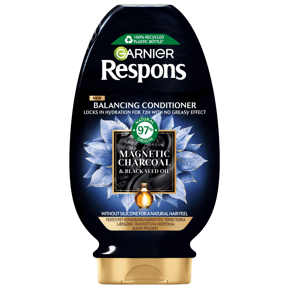 Garnier Respons Balancing Conditioner Magnetic Charcoal