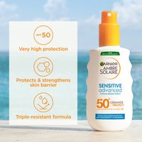 Solskyddsspray SPF50+ för känslig hud 150 ml