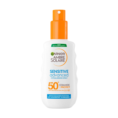 Solskyddsspray SPF50+ för känslig hud 150 ml