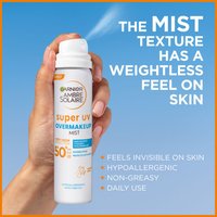Ambre Solaire Super UV Over Makeup Protection Mist with Hyaluronic Acid